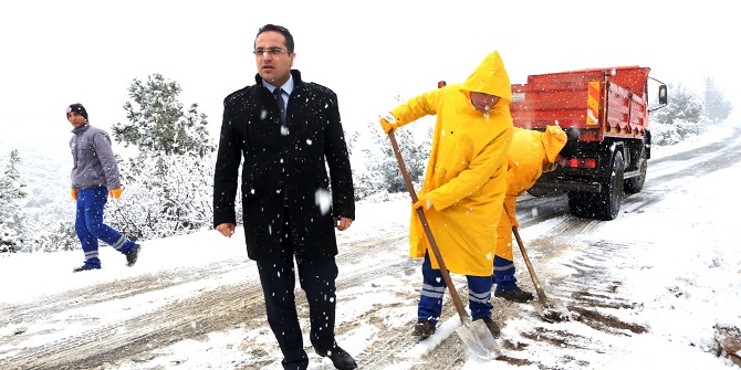 DİKKAT! Bornova’da kar alarmı