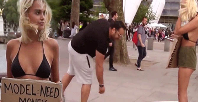 Dilenen Mankene Ahlaksız Teklif