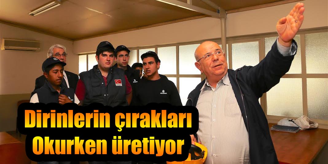 Dirinlerin çırakları Okurken üretiyor