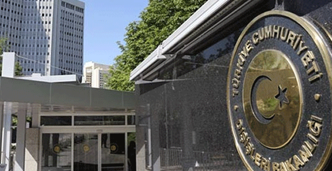 Dışişleri'nden Son Dakika ABD Açıklaması