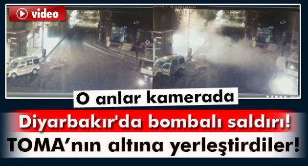 Diyarbakır'da bombalı saldırı