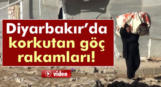 Diyarbakır'da korkutan göç araştırması