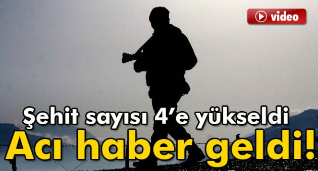 Diyarbakır'dan acı haber! Şehit sayısı 4’e yükseldi