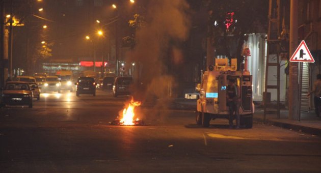 Diyarbakır'da olaylar sürüyor