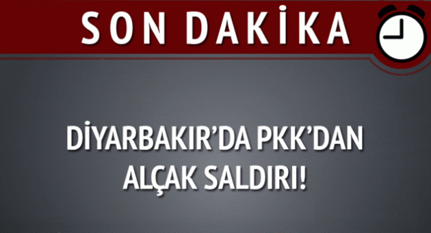 Diyarbakır'da terör saldırısı: 1 şehit