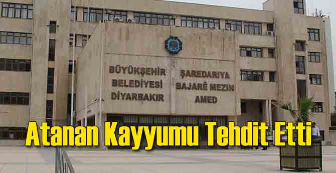 Diyarbakır'a Atanan Kayyumu Tehdit Ettiler