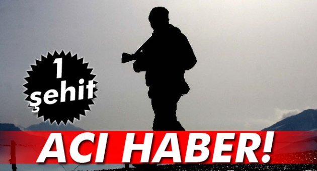 Diyarbakır’dan acı haber: 1 şehit