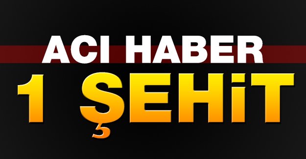 Diyarbakır'dan şehit haberi!