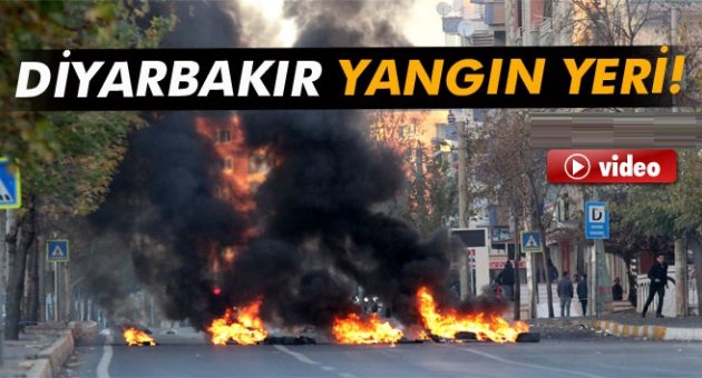 Diyarbakır yangın yeri