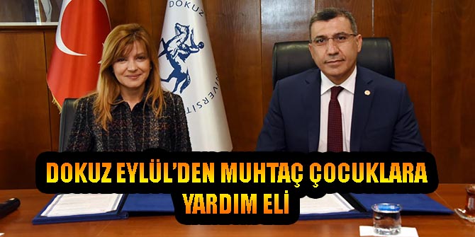 DOKUZ EYLÜL’DEN MUHTAÇ ÇOCUKLARA YARDIM ELİ