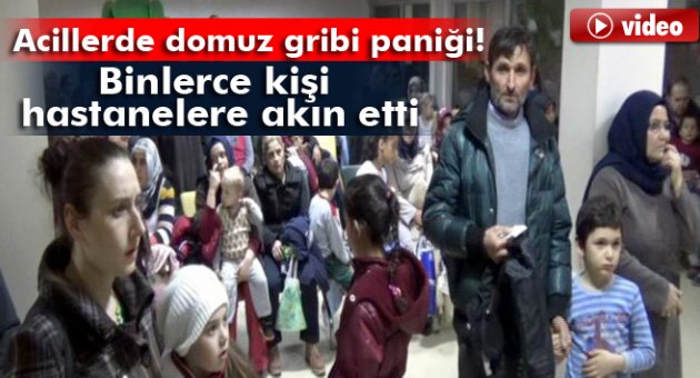 Domuz gribi korkusu, çocuk acil servislerini patlattı