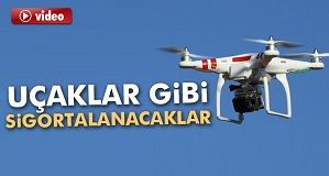 Drone'lere Sigorta Zorunluluğu Getirildi