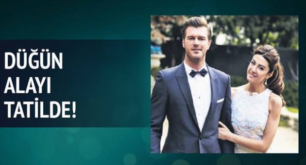 Düğün bahane tatil şahane