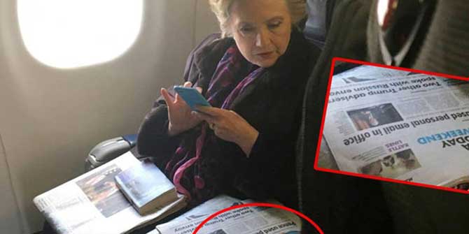 Dünya Clinton'un Bu Fotoğrafını Konuşuyor