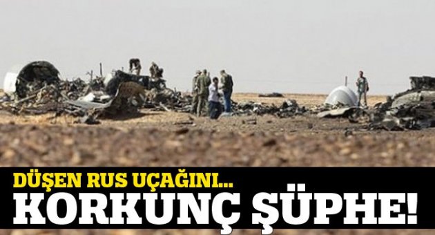 Düşen Rus uçağıyla ilgili korkunç şüphe