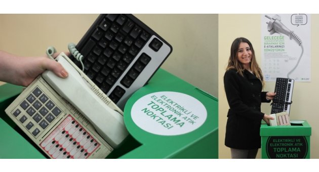 E-atıklar çöpe değil geri dönüşüme