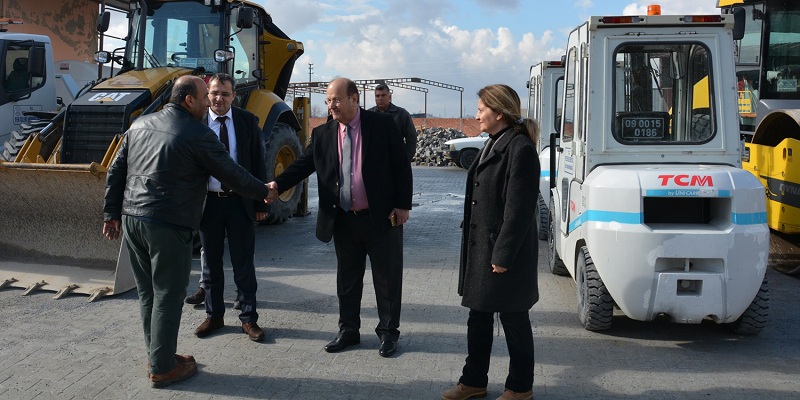 EFELER BELEDİYESİ ŞANTİYELERİ İLE GÜÇLENİYOR