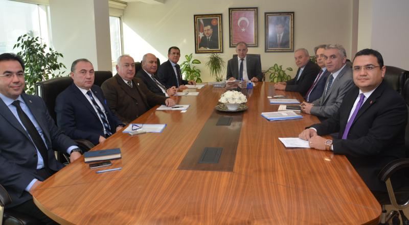 Egeli İhracatçılar Delican'ı ziyaret etti