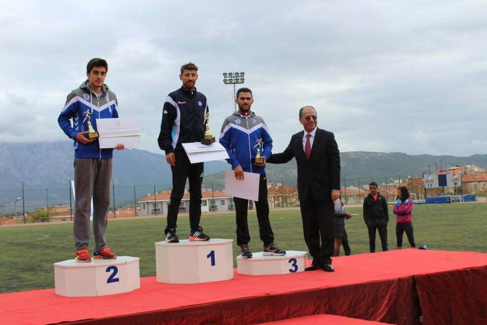 Egeli milli atlet birinci oldu