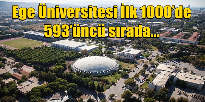 Ege Üniversitesi İlk 1000’de 593’üncü sırada…
