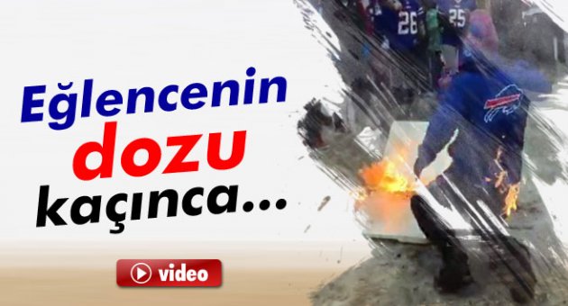 Eğlencenin dozu kaçınca...