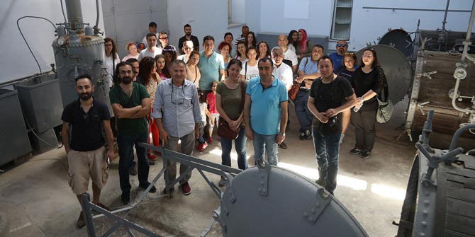 Ekonomi muhabirleri Urla'yı gezdi