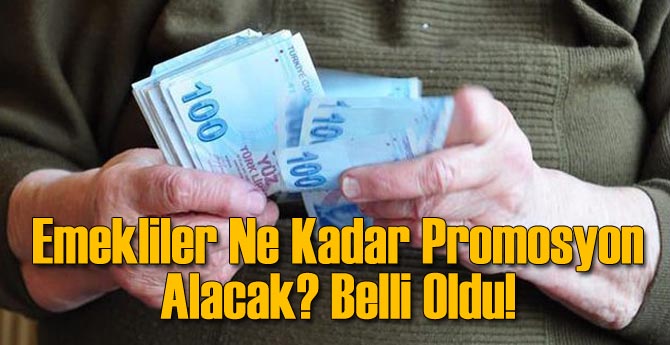 Emekli Ne Kadar Promosyon Alacak? Belli Oldu