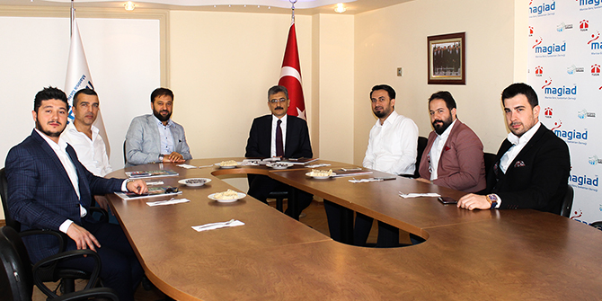 EMNİYET MÜDÜRÜ BİLGİÇ'TEN MAGİAD'A ZİYARET