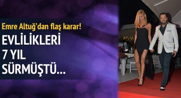 Emre Altuğ'dan flaş karar