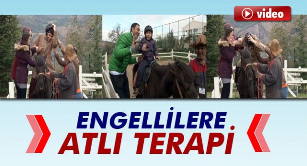 Engellilere atlı terapi