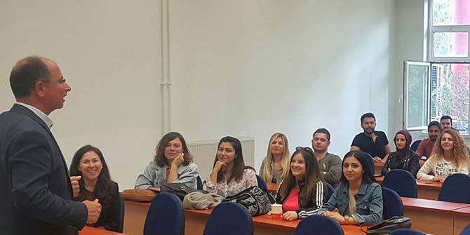 Ercan Üniversitelere tecrübelerini anlattı