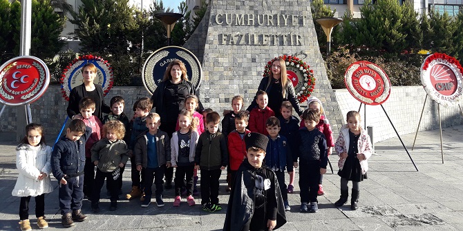 Erdemli Çocuk Anaokulu, Atayı andı