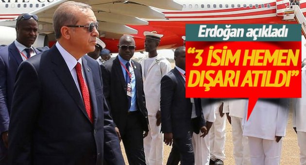 Erdoğan: Üç Paralel isim tespit ettik