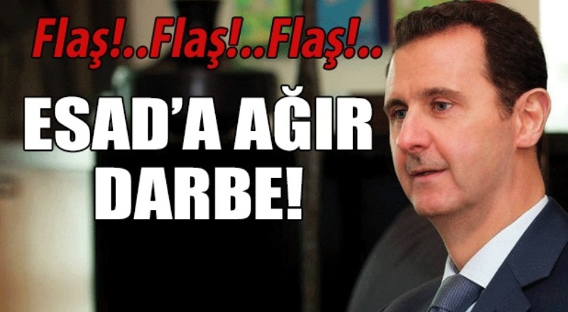 Esad'a ağır darbe: 50 ölü