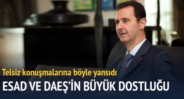 Esad ile DAEŞ'in enerji dostluğu