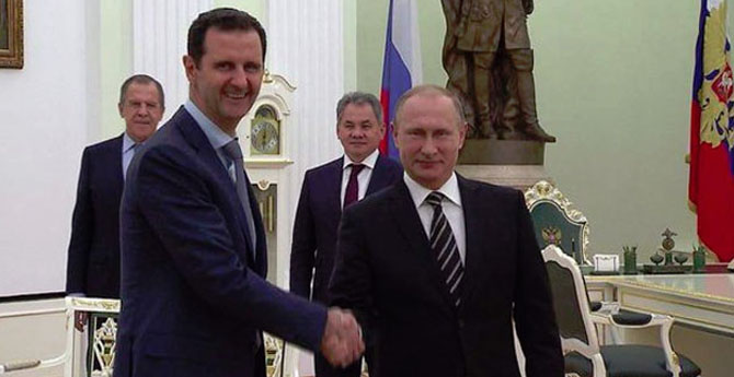 Esad ile Putin Suriye Konusunda Anlaştı