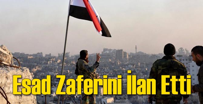 Esad Zaferini İlan Etti