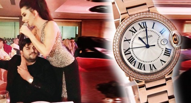 Eşinden Ebru Yaşar'a 165 bin liralık hediye