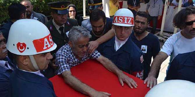 Eskişehirli şehit son yolculuğuna uğurlandı