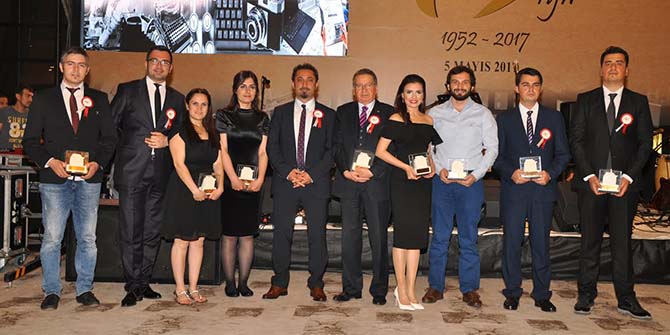 ESKİŞEHİR MEDYA ÖDÜMLLERİ VERİLDİ..