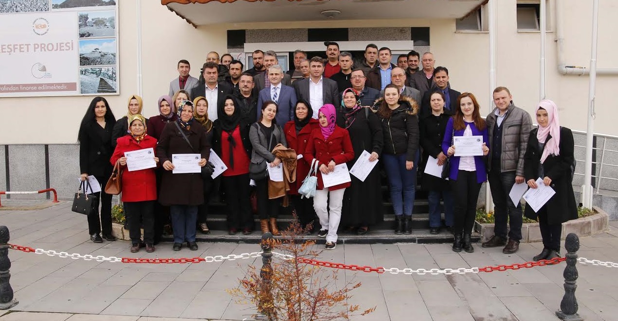 Esnaf Adayları Sertifikalarını Aldı
