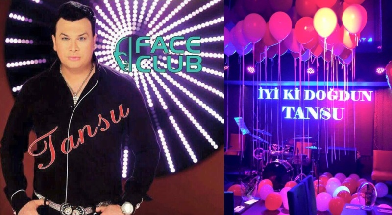 Face Club'ta Tansu'ya muhteşem doğumgünü