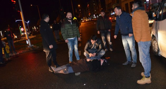 Fatsa’da trafik kazası: 1 yaralı