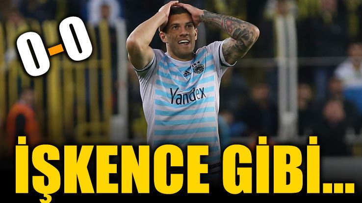 Fenerbahçe 0 Osmanlıspor 0