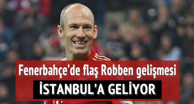 Fenerbahçe&#039;de flaş Robben gelişmesi