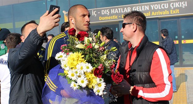 Fenerbahçe'ye Ordu'da davullu zurnalı karşılama