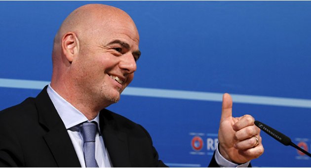 FIFA’nın yeni başkanı Infantino oldu