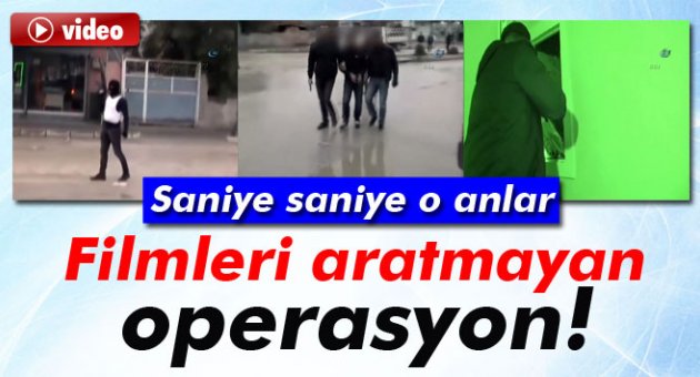 Filmleri aratmayan uyuşturucu operasyonu