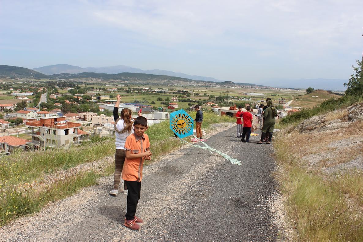 Foça Bağarası’nda 2.Uçurtma Şenliği  Yapıldı