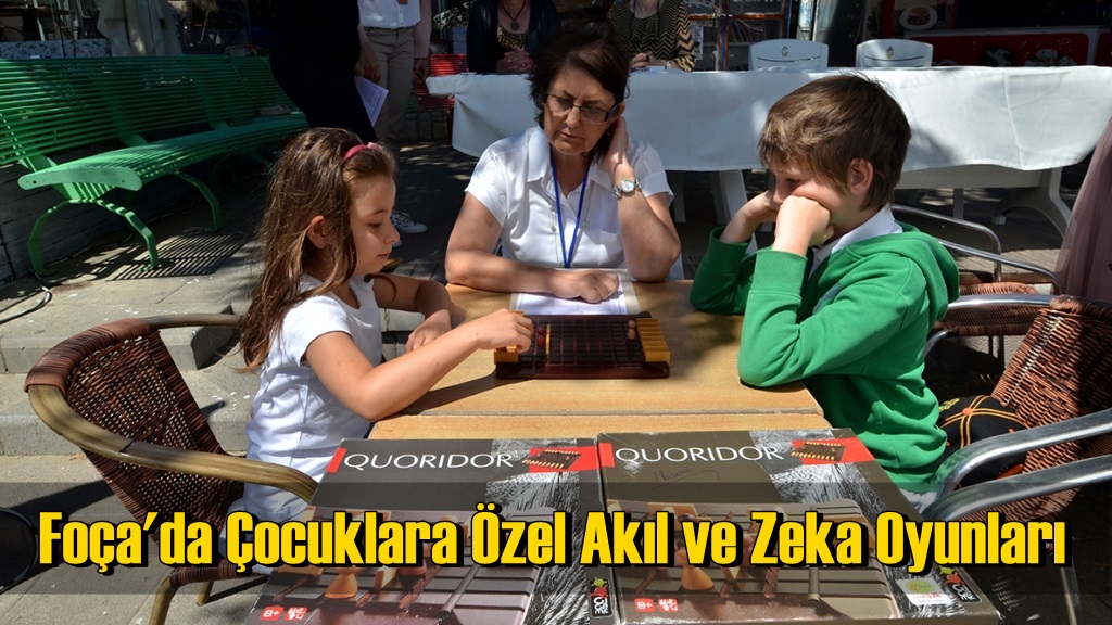 Foça'da Çocuklara Özel Akıl ve Zeka Oyunları